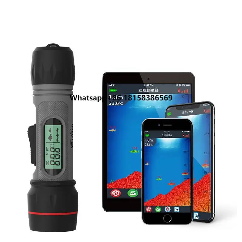 

Wholesale Fishing Tackle Portable Wireless Waterproof Intelligent Ice Fishing Device Sonar for Winter
