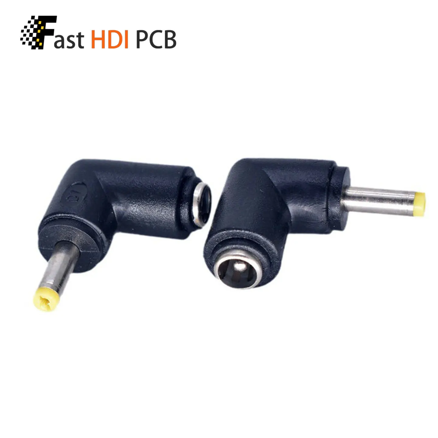 DC 5.5x2.1mm Female to 4.0x1.7mm Male Power Adapter 90 Degree Right Angle Barrel Connector for Laptop Charger Notebook Power