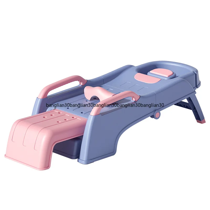 Maternity Chair Children Reclining Chair Portable  Bed Adult Household Foldable Shampoo Stool