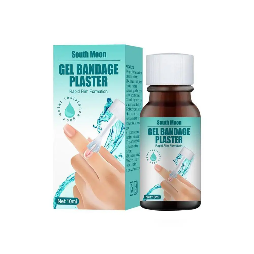 Apósito Líquido Impermeable para Heridas, Gel Desinfectante Adhesivo, Parche de Curación Rápida, Gel Hemostático Líquido 10ml