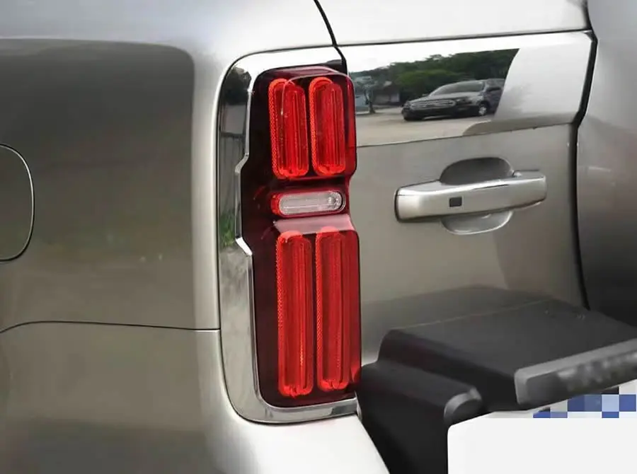 For Great Wall Tank 500 2022 2023 Car Accessories Tail Lamp Cover Taillight Shell Rear Brake Lights Mask Plexiglass