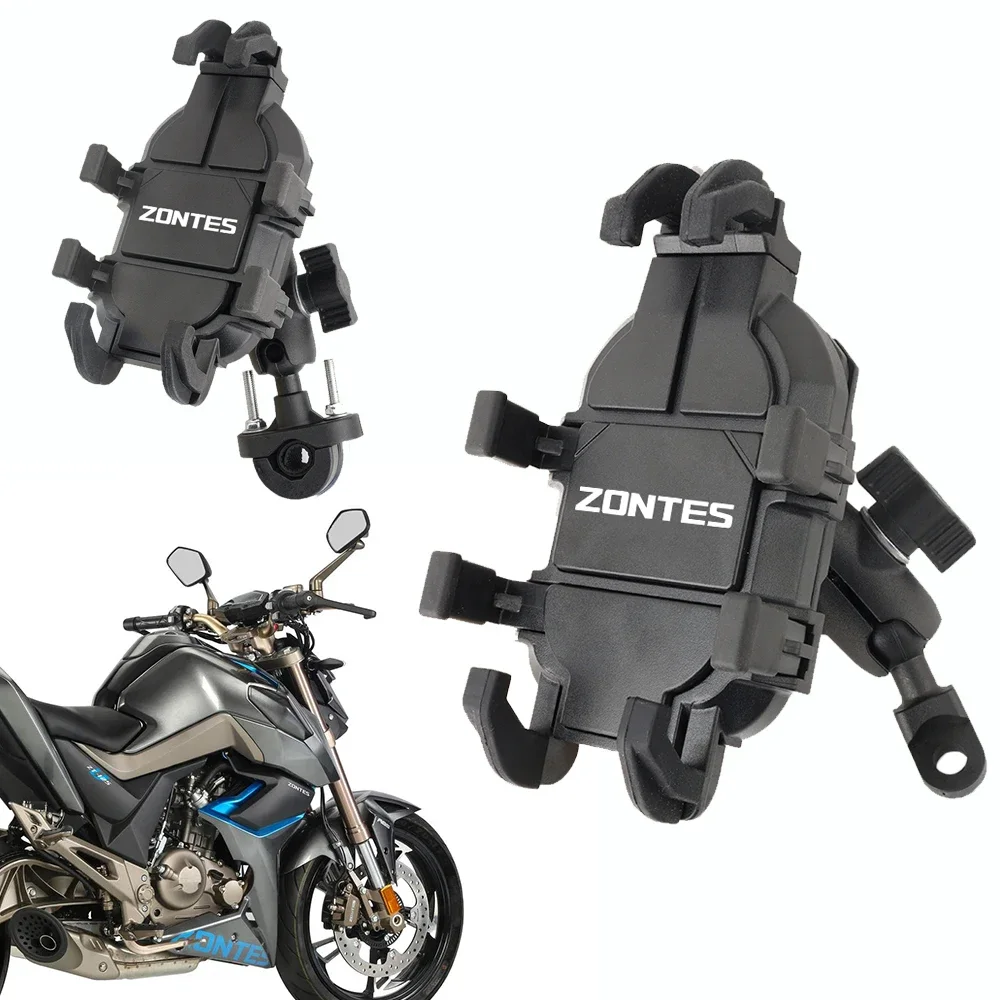 For ZONTES G1 125 2021 125X 310R 310T T2 310 U125 310V 310X Motorcycle Shockproof Mobile Phone Holder Bracket Accessories