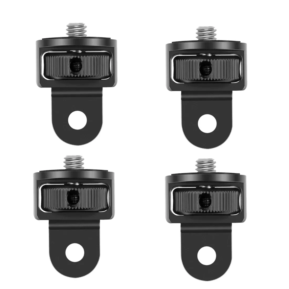 1/4 Inch Screw Tripod Adapter 360 Rotating Mount Holder for Go Pro 13 12 11 10 9 8 Insta360 One X2 X3 X4 DJI Camera Accessories
