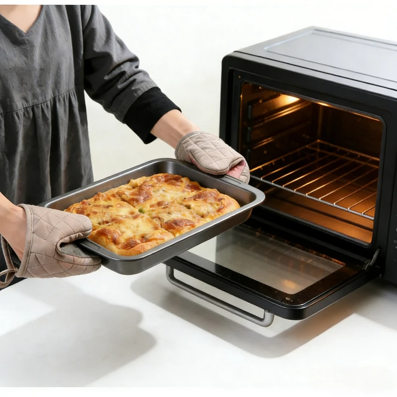 1 Buah Sarung Tangan Oven Sili - Oven Mitt Silicone ulasan dan harga