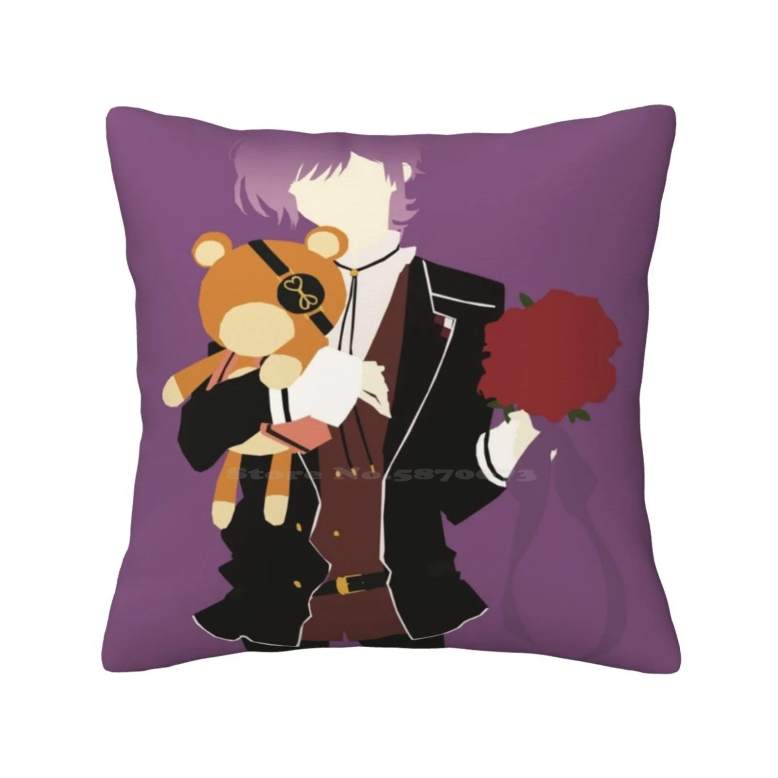 Kanato-Diabolik Lovers Home Sofa Car Waist Throw Pillowcase Diabolik Lovers Kanato