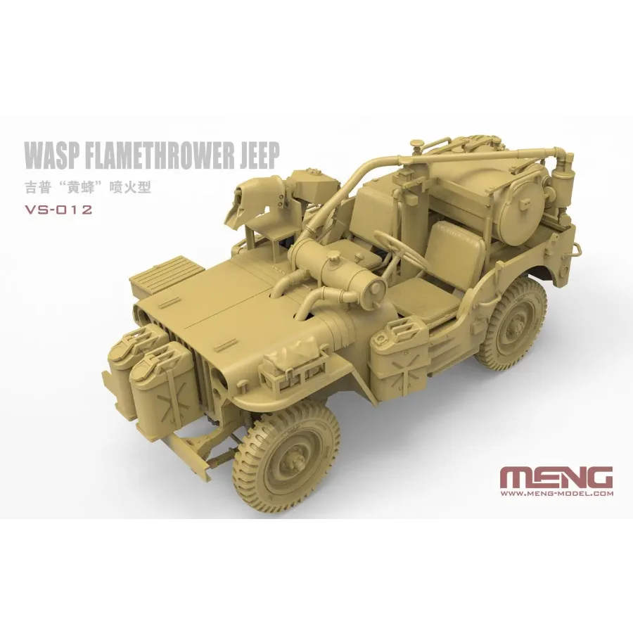 

Военная модель автомобиля Meng Model VS-012 1/35 VELOCIRAPTOR SERIES WASP FLAMETHROWER JEEP 2019VS-012 НОВАЯ игрушка Орнамент
