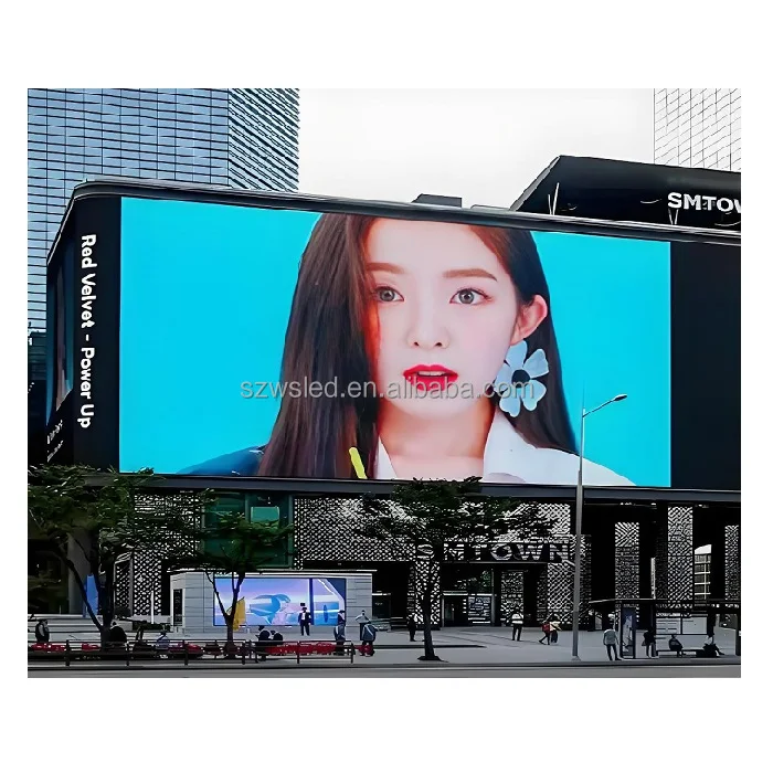 High Brightness Outdoor LED Display Sunlight Readable Waterproof Full Color HD Screen for Advertising Billboard