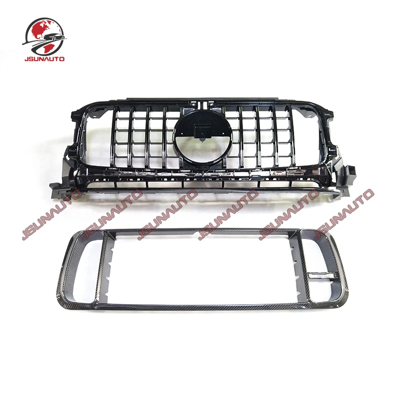 For Benz G Class Facelift G900 Rocket Style Carbon Front Bumper Lip Rear Diffuser For G63 G500 G800 Wide Fender Arches Kit