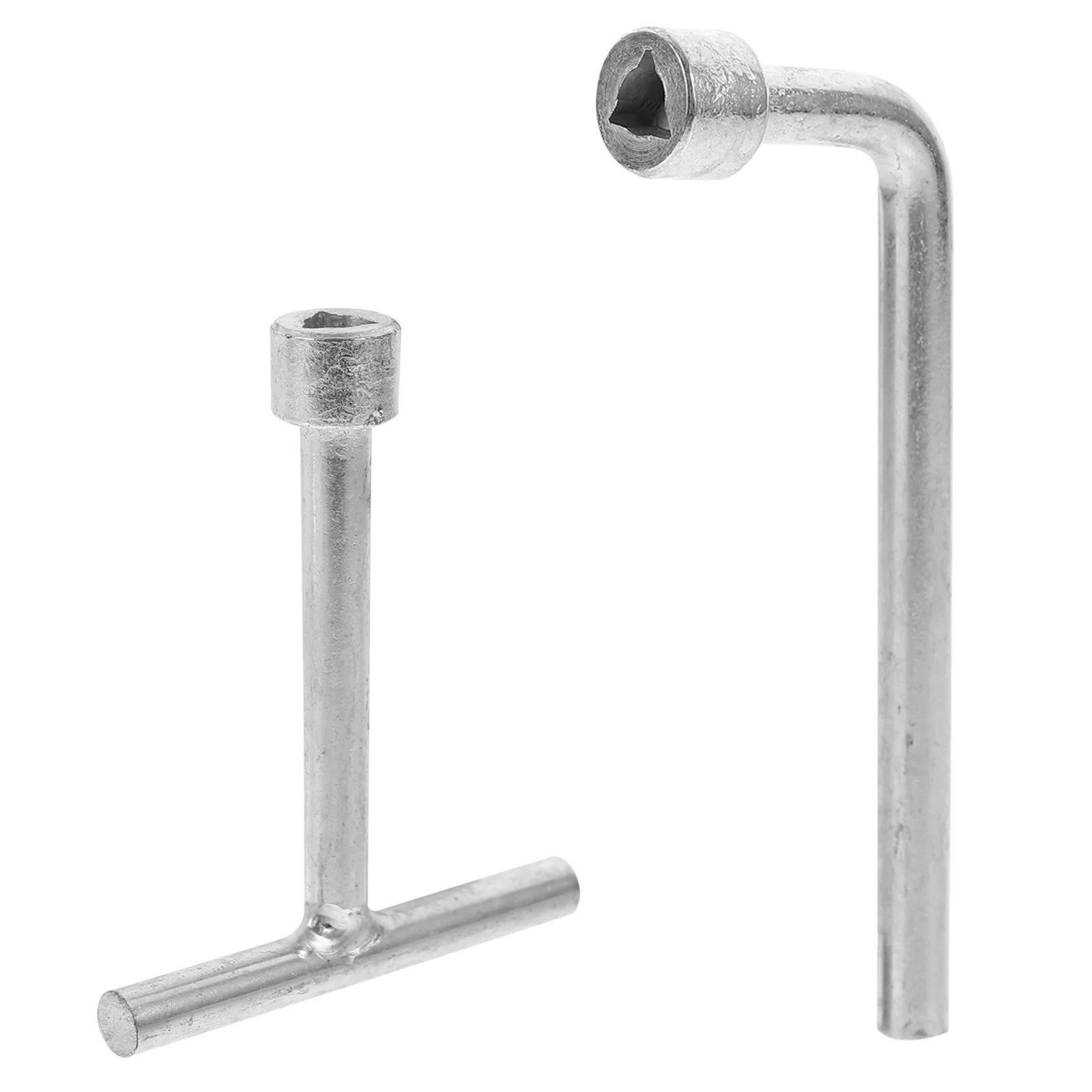 

2 Pcs Special Triangular Head Bolt Bolts Stop Stainless Steel Hand Crank Triangle Hole Wrench