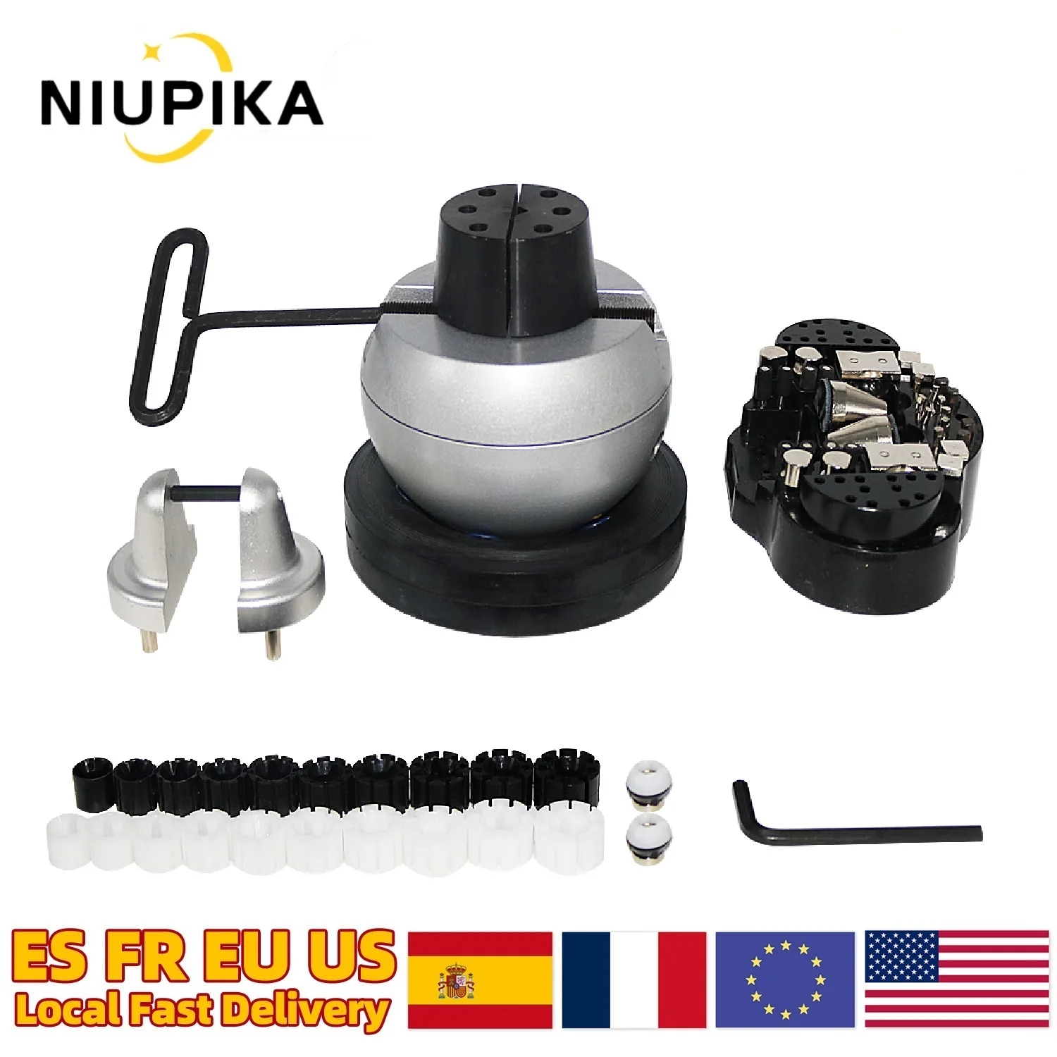 

10KG Engraving Block Ball Vise Tool Diy Jewelry Making Diamond Stone Ring Setting Equipments With Full Attachment