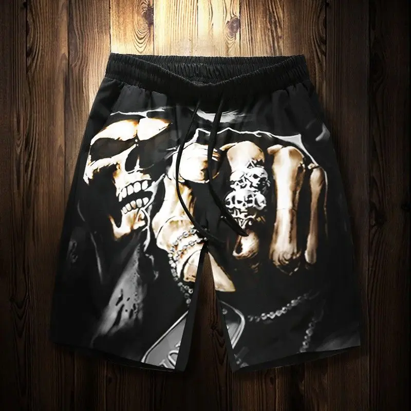 

Мужские пляжные шорты с 3D-принтом в мультяшном стиле для отдыха и отпуска