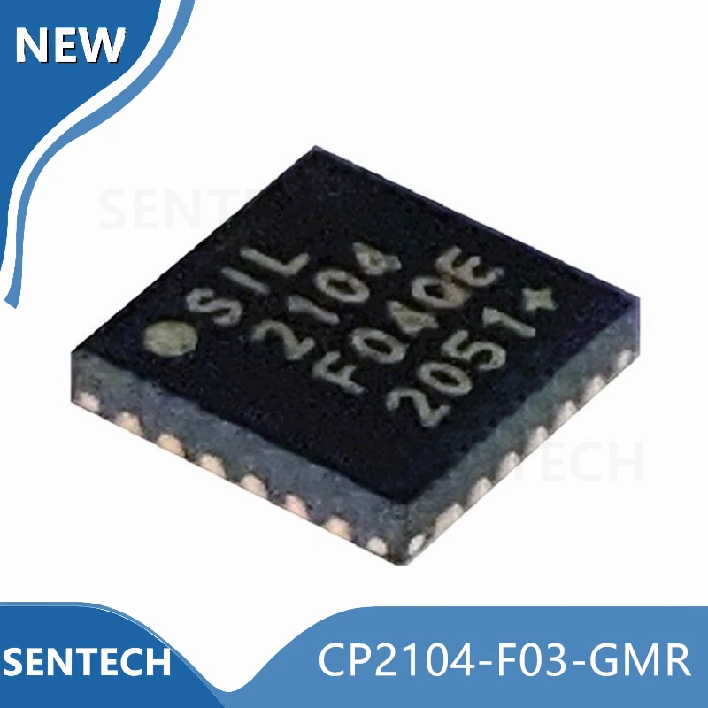 (5-10piece) New Original P2104-GMR CP2104 CP2104-F03-GM CP2104-F03-GMR QFN-24 Chipset