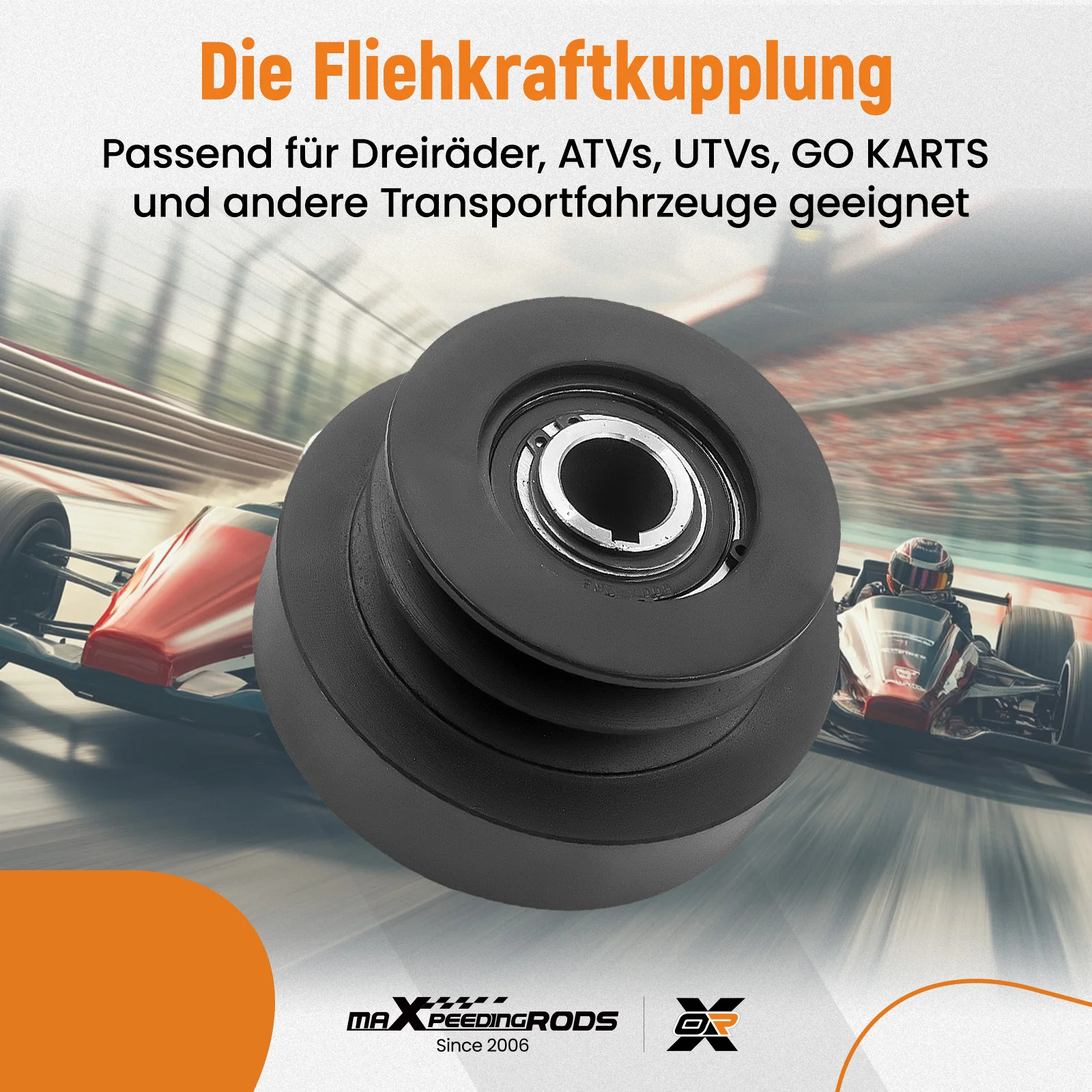 Dual Pulley Centrifugal Clutch 1\
