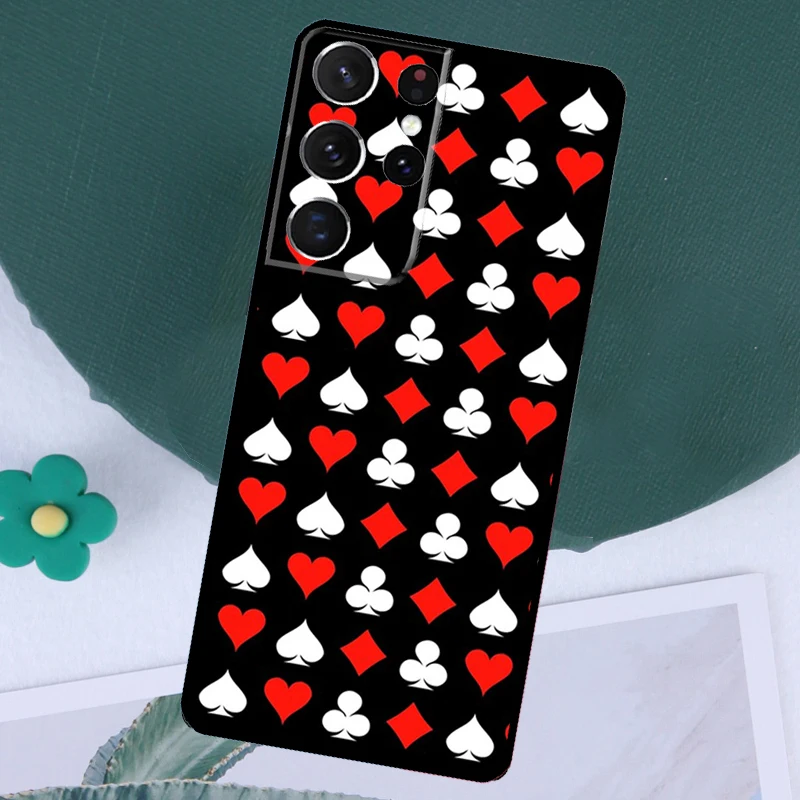 Las Vegas Casino Poker Funda For Samsung Galaxy S23 S24 Ultra S8 S9 S10 S22 Plus S20 S21 FE Note 10 20 Ultra Case