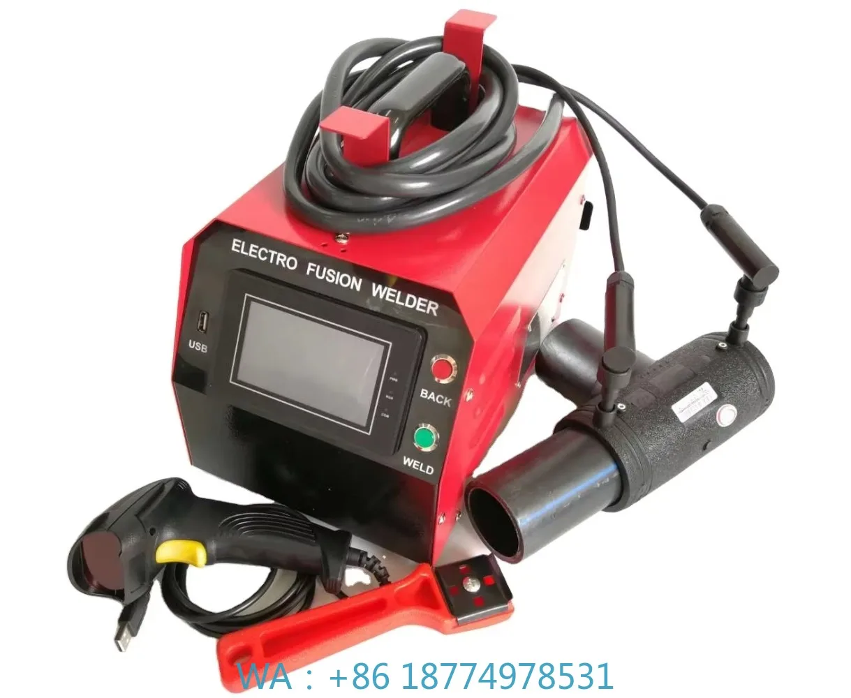 1. Electro‑fusion Welding Accessory Automatic Operation For HDPE Steel Mesh GAS PE Pipe Fitting 20‑800mm Splice Treatment