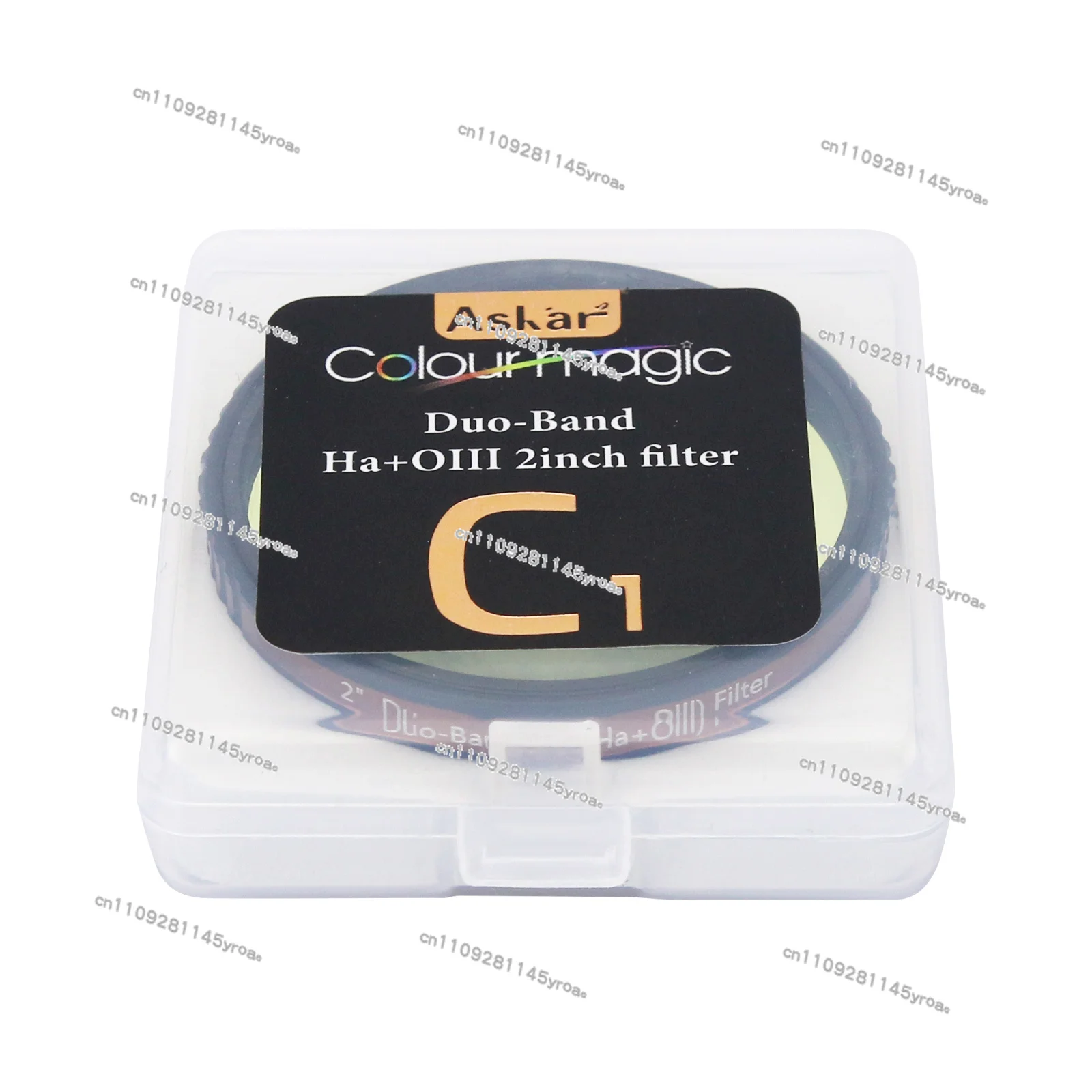1pcs 2 Inch Dual Bandpass Filter Set C1 Hα+OIII C2 SⅡ+OIII for Monochrome Camera