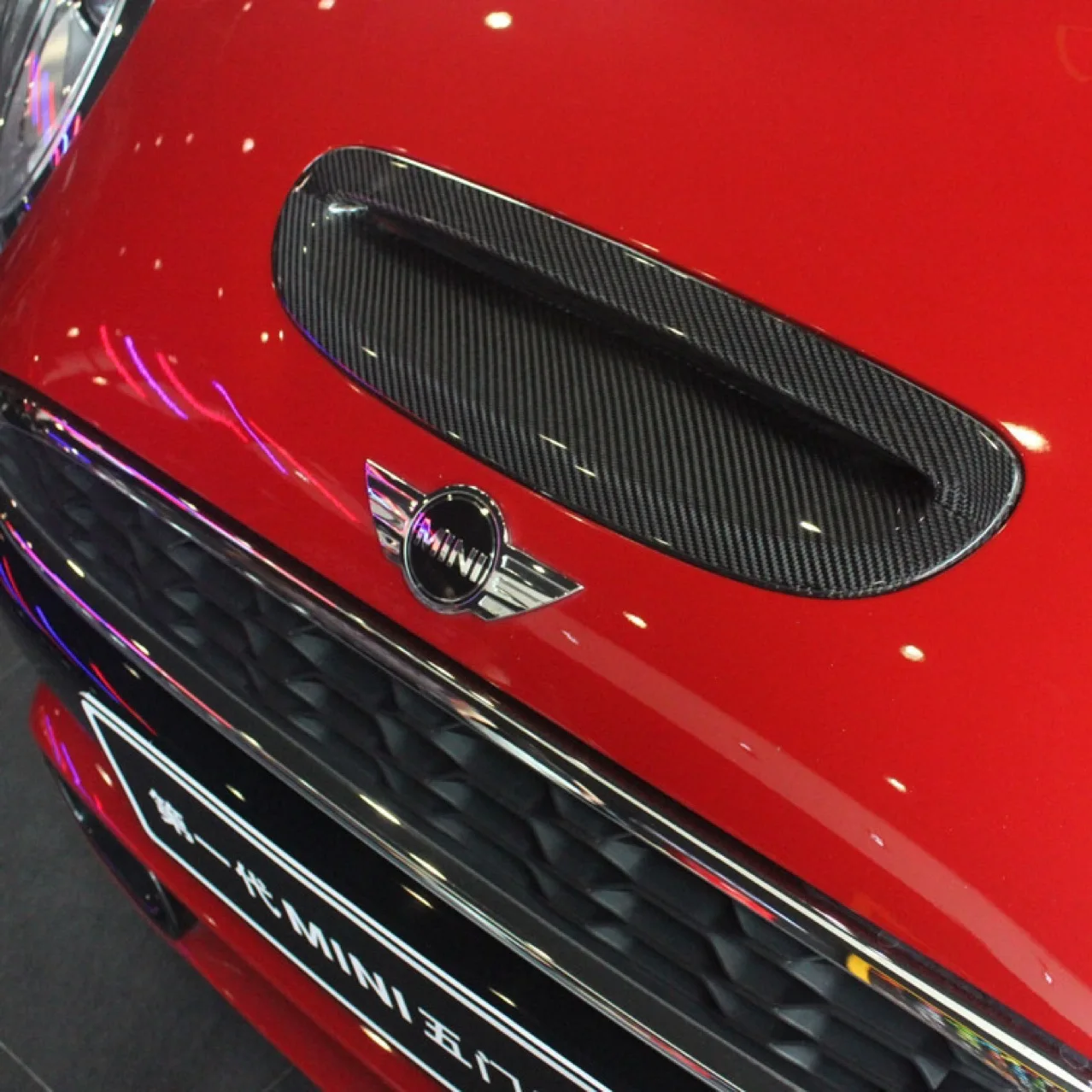 

Suitable for MiNiF56 carbon fiber cover intake BMW mini cover trend F56 carbon fiber modification factory