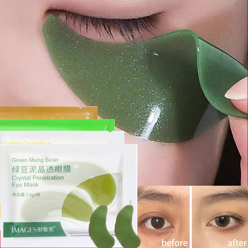 Gold Eye Masks Anti Wrinkle Dark Circles Acne Remove Puffiness Fade Dark Circles Eye Skin Care Patches Reduce Winkle Eye Bags