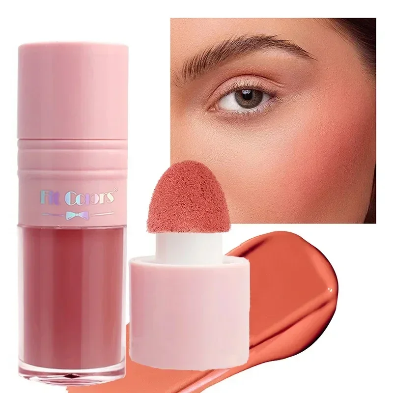 Heallor Liquid Cheek Blush viso nutriente Blush Gel Cream impermeabile multiuso occhi e labbra trucco Blush Stick cosmetici wit