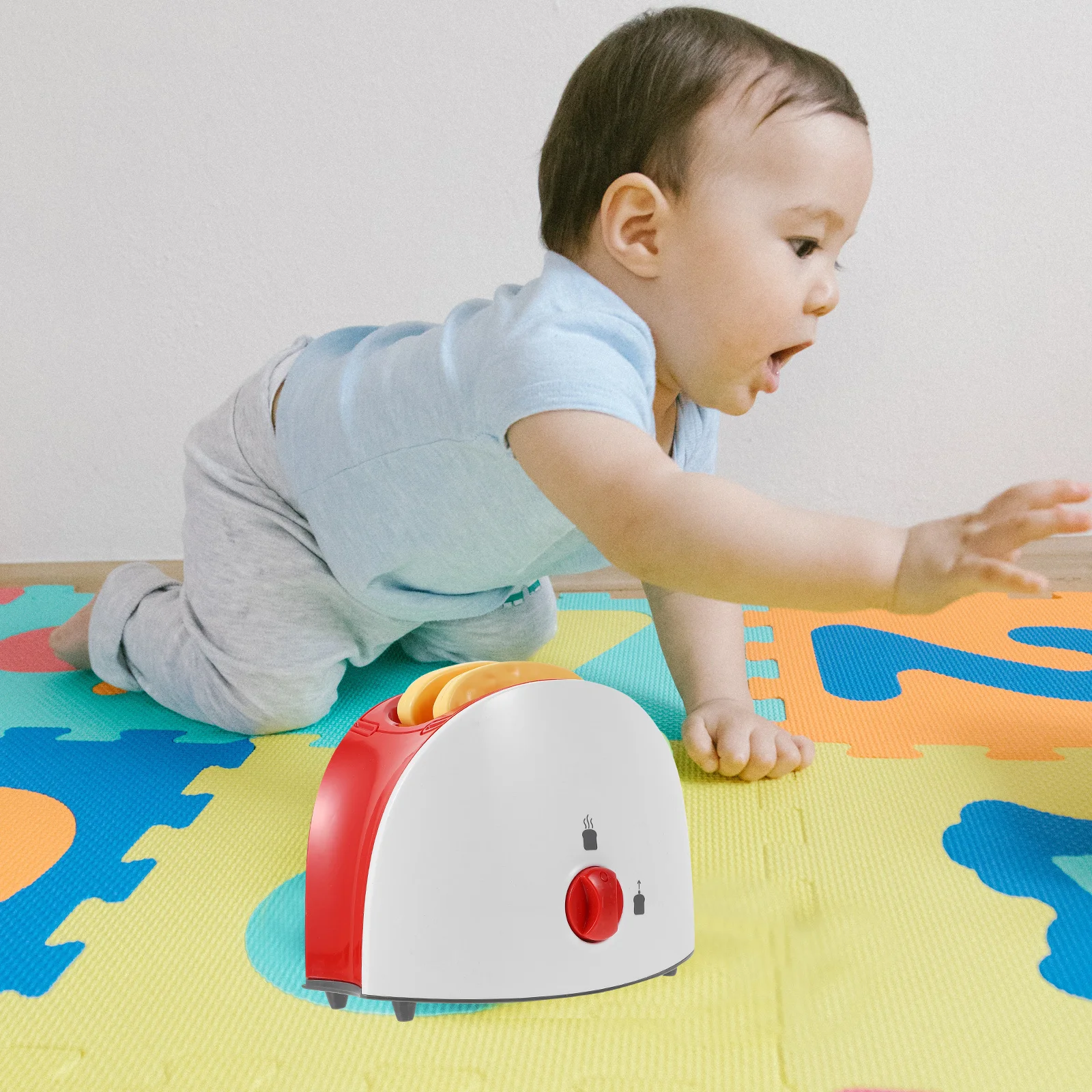 1Pcs Brot Maker Simulation Rolle-Spielen Küchengerät Pädagogisches Kochen Spielen Haus Versorgung für Kinder Mädchen Jungen