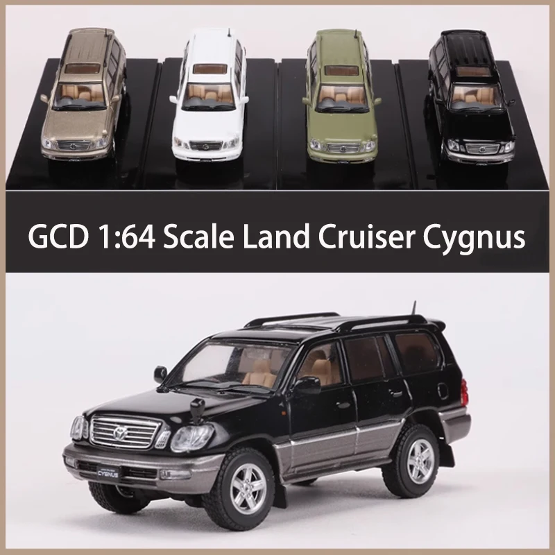 

GCD Diecast 1:64 Scale Land Cruiser Cygnus Alloy Simulation Car Model Toy Static Souvenirs Collection Gift Display