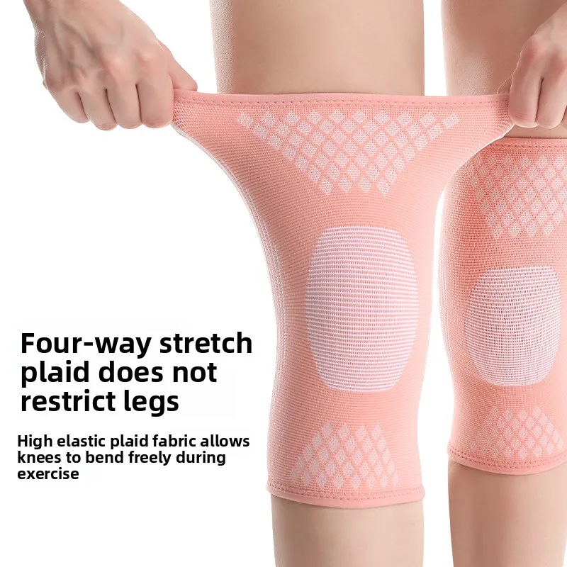 Sports Knee Pads Elbow Pads Ankle Bracers Four Piece Set Women Running Joint Protective Cover Basketball Men Protective Support