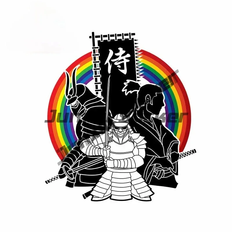 ملصقات الثقافة اليابانية اليابان الساموراي المحارب الديكور في الهواء الطلق الكتابة على الجدران ملصق PVC اكسسوارات للقوارب نمط لديكور السيارة #4