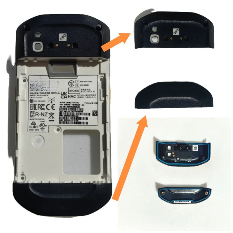 TC52/TC57 Back Cover or  Top  Cover for symbol TC52XP TC52 TC57HO Repairparts