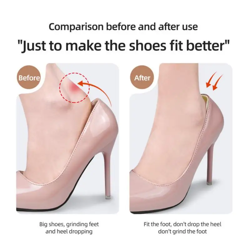 Shoe Stickers Prevent Slipping Innovative High Heels Insoles Foot Soothing Tool Half Size Pad Seamless Design Convenient Insole