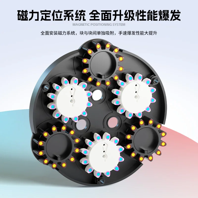 Horloge magnétique SengSo 3x3, horloge magique V2