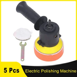 Electric Polishing Machine Set 5 Pcs Car Polisher for Car Maintenance  Furniture Cleaning Detail Polishing and Waxing