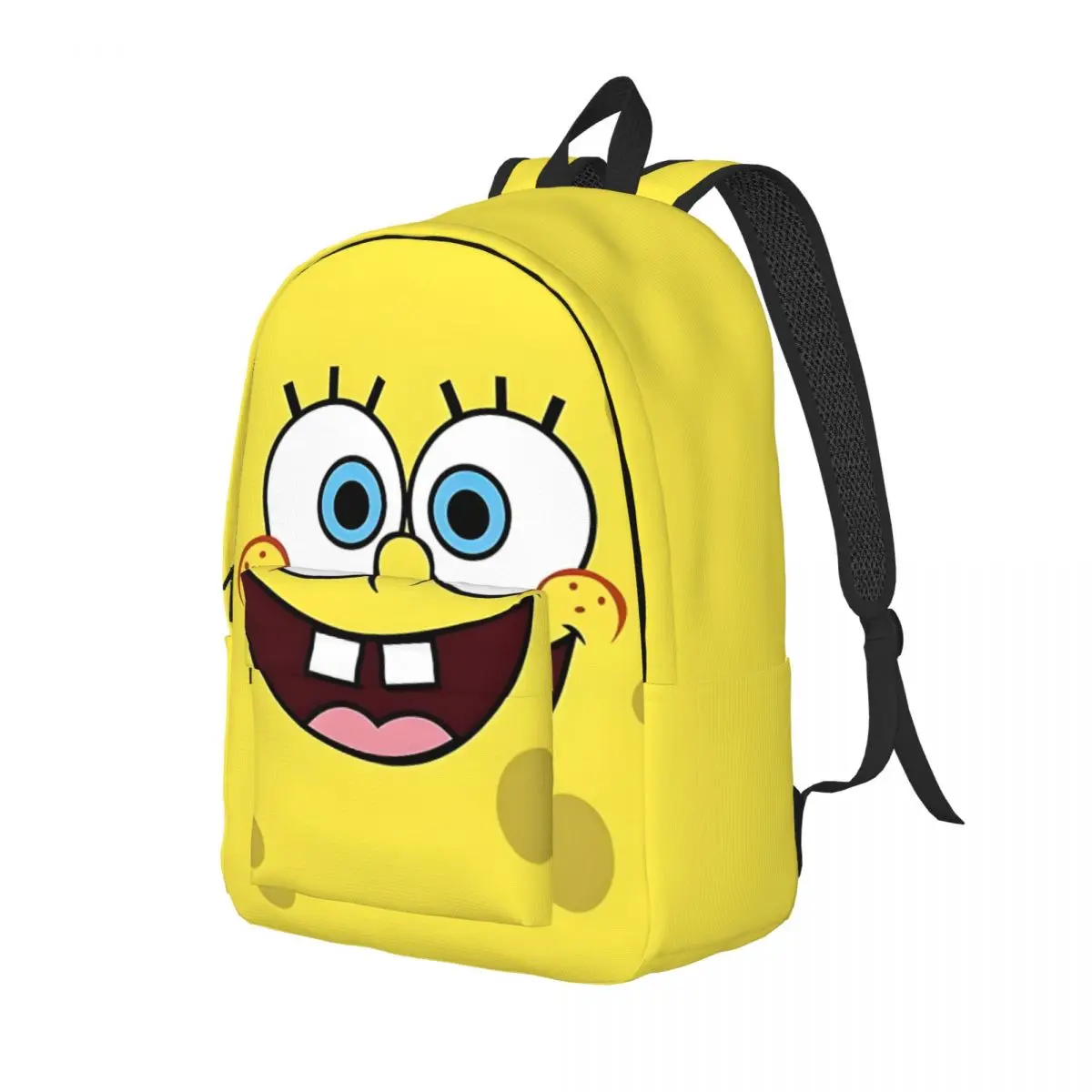 For Gifts Yellow Retro Washable Book Pack SpongeBob Super Quality Girl Boy Rucksack Travel