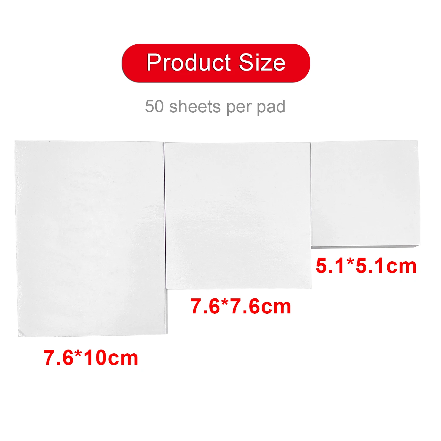 50 Sheets Dental Disposable Mixing Paper Thickening White Cementing Paper Lab Denture Laboratory Cement Powder Mixing Paper