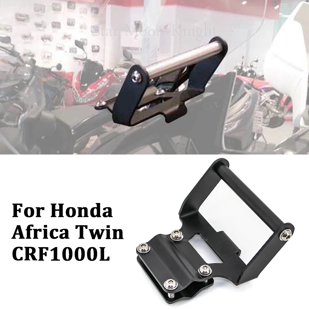 

2018-2019 Motorcycle Front Phone Stand Holder Phone GPS Navigaton Plate Bracket For Honda Africa Twin CRF1000L CRF 1000 L