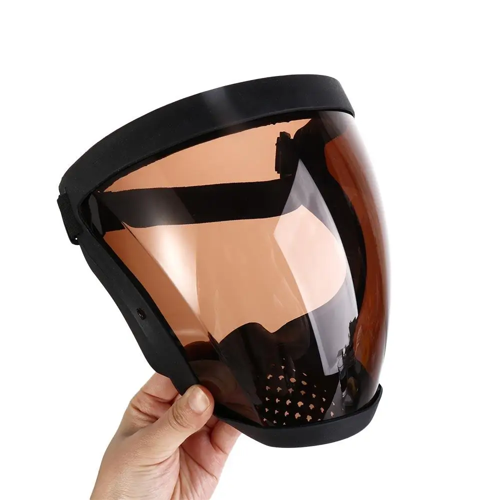 Anti-Splash Motocross Mask Full Face Adjustable Anti-Fog Face Mask Elastic Band Anti-Sand Glasses Mask Protect Eyes, Nose, Mouth