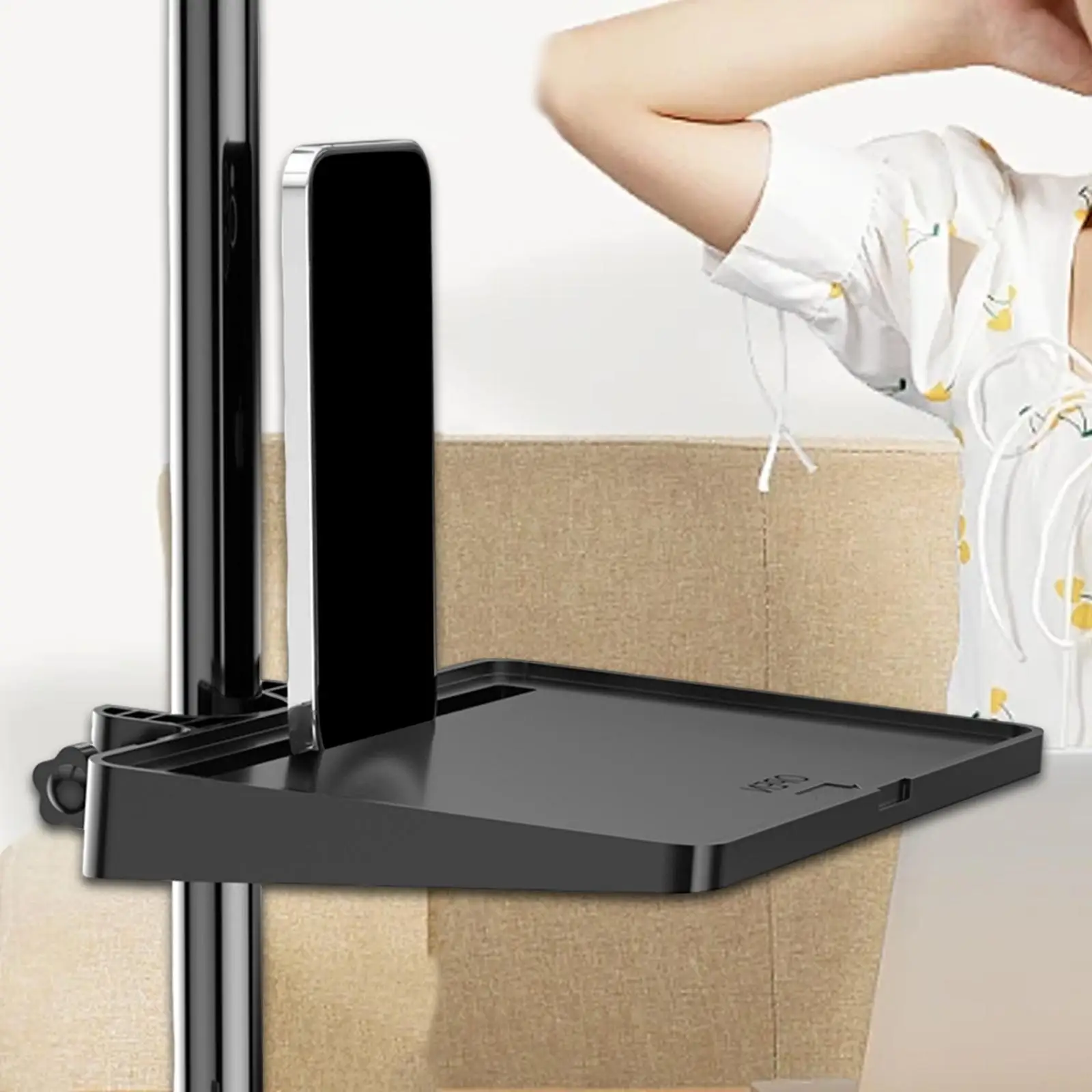 صينية حامل الميكروفون لتسجيل البث المباشر للكاريوكي