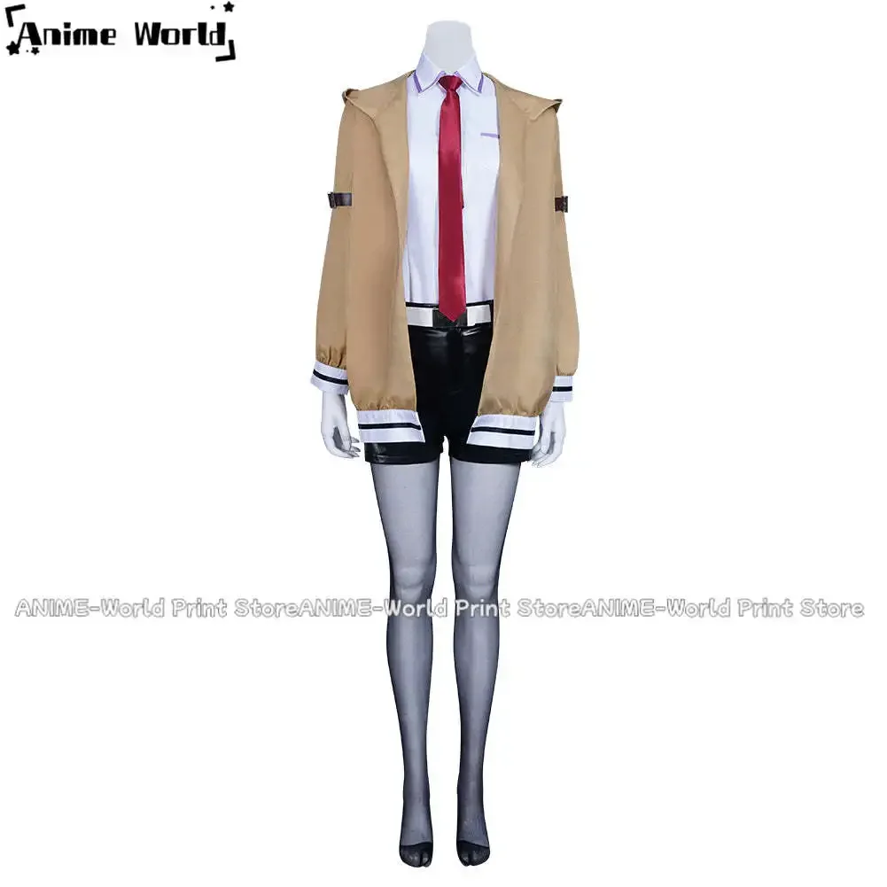 

《Нестандартный размер》Аниме Макисе Курису Косплей Костюм