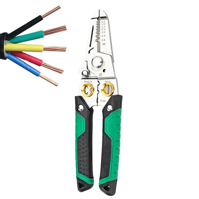 Wire Stripper Tools Multitool Plier Crimper Cable Cutter Multifunctional Stripping Tool Crimping Pliers Terminal