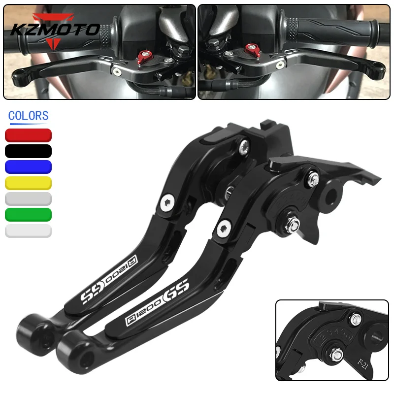 

NEW Motorcycle Accessories Folding Extendable Brake Clutch Levers Handle Adjustable For R1200GS R1200RT R1200RS r1200gs LC ADV