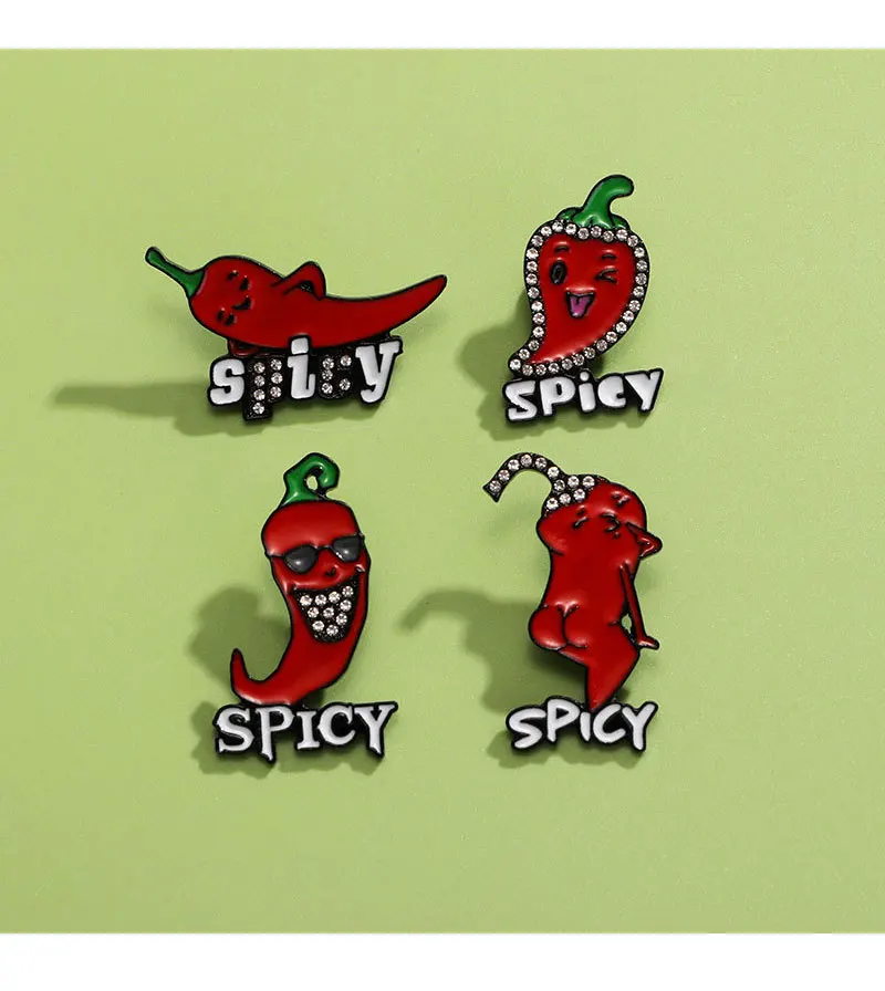 

Quirky Letter Red Spicy Chili Clothing, Hat, Backpack, Brooch, Badge Accessories, Gifts