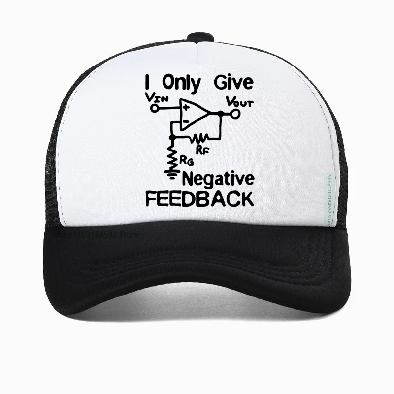 I Give Negative Feedback Computer Engineer Funny hat men Print Engineer Baseball Cap high quality cotton Golf hats Summer caps