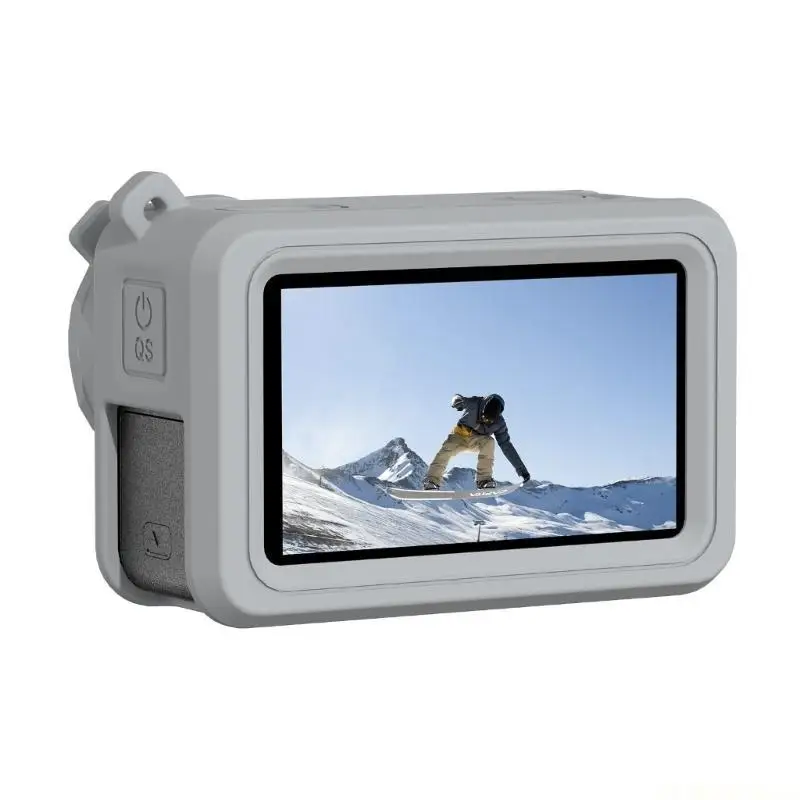 E56B Silicone Accessory for Action 5 Includes Case, Straps, and Lens Cover