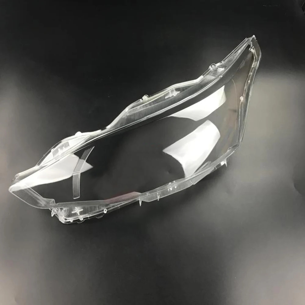 For Toyota Yaris L 2016~2019 Headlamp Shell Transparent Lamp Shade Lens Front Headlight Cover Lampshade Plexiglass