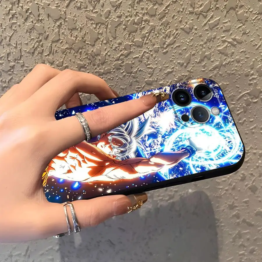 Funda Phone Cover Case for iPhone 7 8 11 17 16 Pro Max 12 13 Mini X XS XR 15 Plus 14 17Air SE Dragon Ball Z Universe Goku view 6