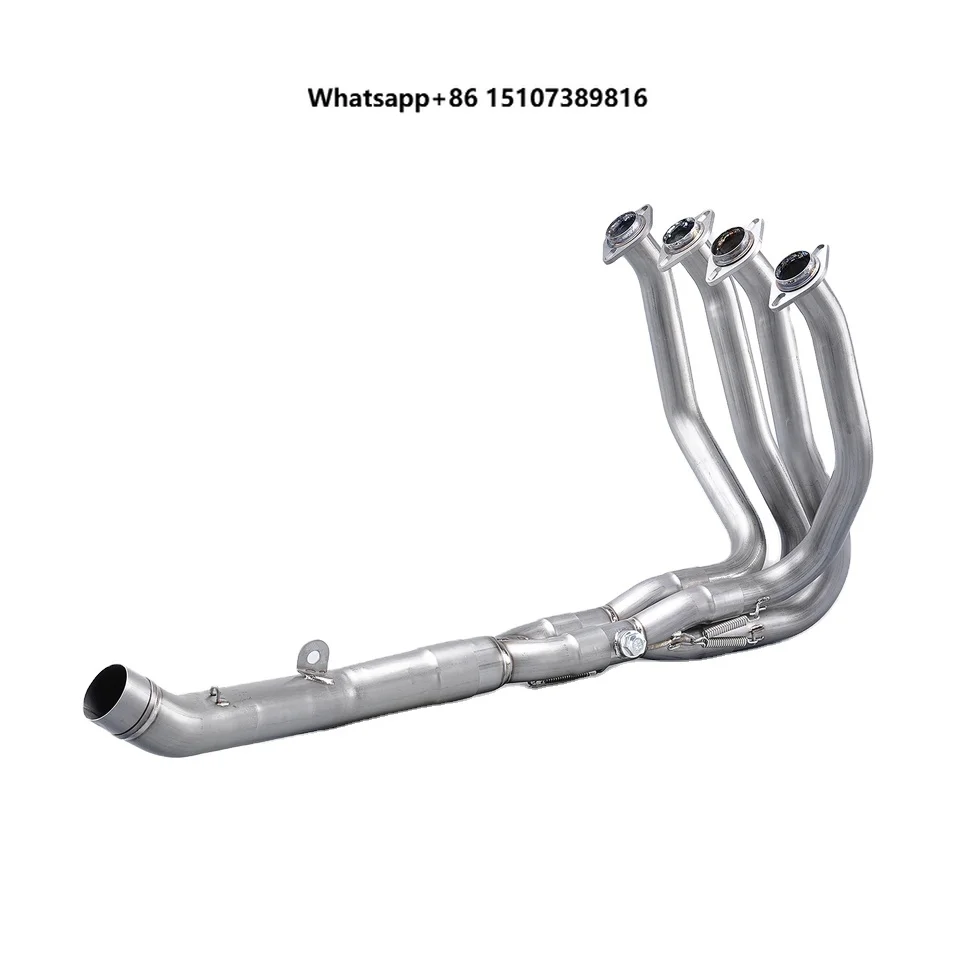 

Z800 Front Link Pipe Exhaust Elbow 51MM Titanium Alloy Tube New Moto Modified Full Systems Motorcycle Mufflers NlkHanm
