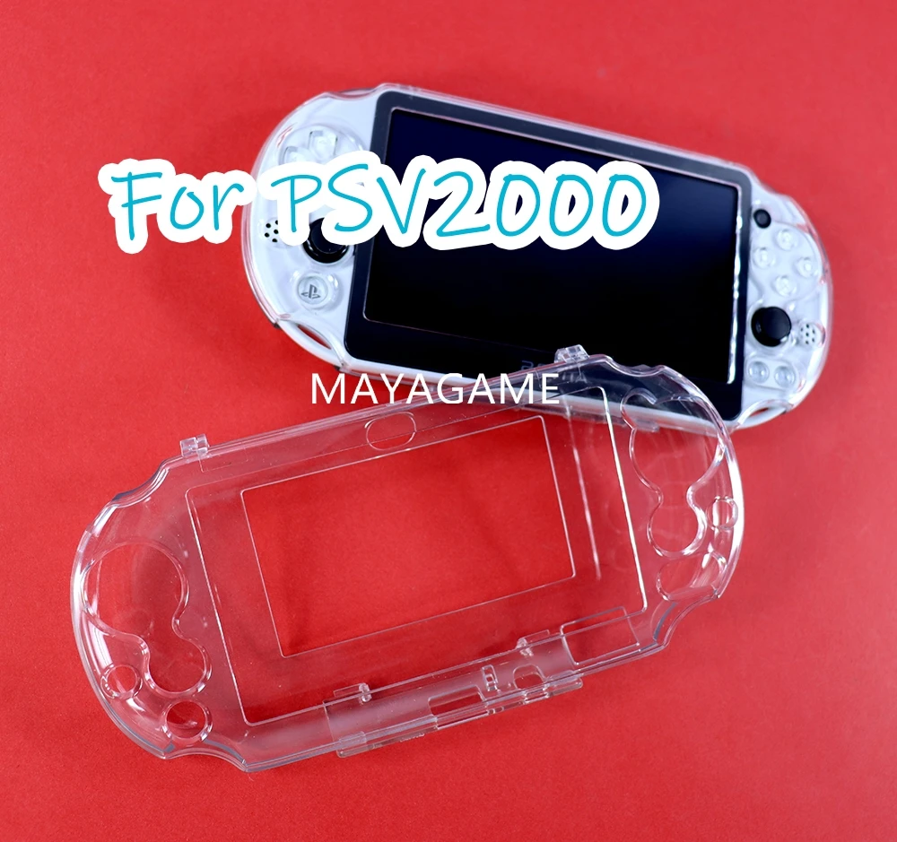 20pcs For Sony PSV PSVITA 1000 FOR PSV2000 PSV1000 Clear Crystal Hard Protective Case Cover Skin Shell