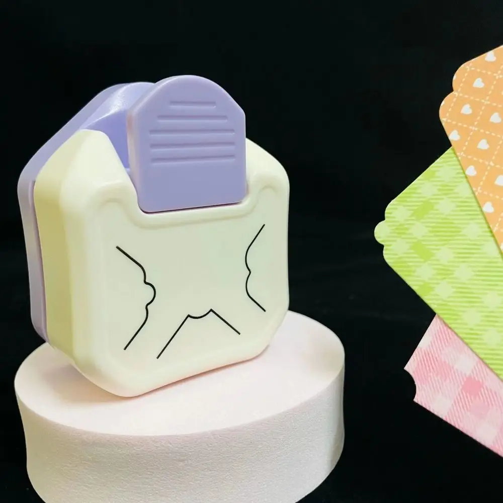 Handmade Crafts 3 in 1 Mini Corner Rounder Border Punches DIY Photo Cutter Portable R4/R7/R10mm Corner Trimmer Embosser Card