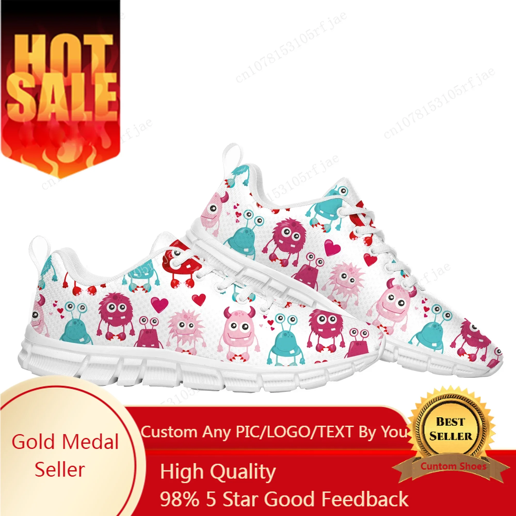 

My Singing Monsters Sports Custom Shoes Cartoon Game Mens Womens Teenager Sneaker Tailor Made Couple Built Shoes