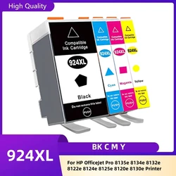 Compatible 924 924E 924XL Ink Cartridge for HP OfficeJet Pro 8135e 8134e 8132e 8122e 8124e 8125e 8120e 8130e Printer