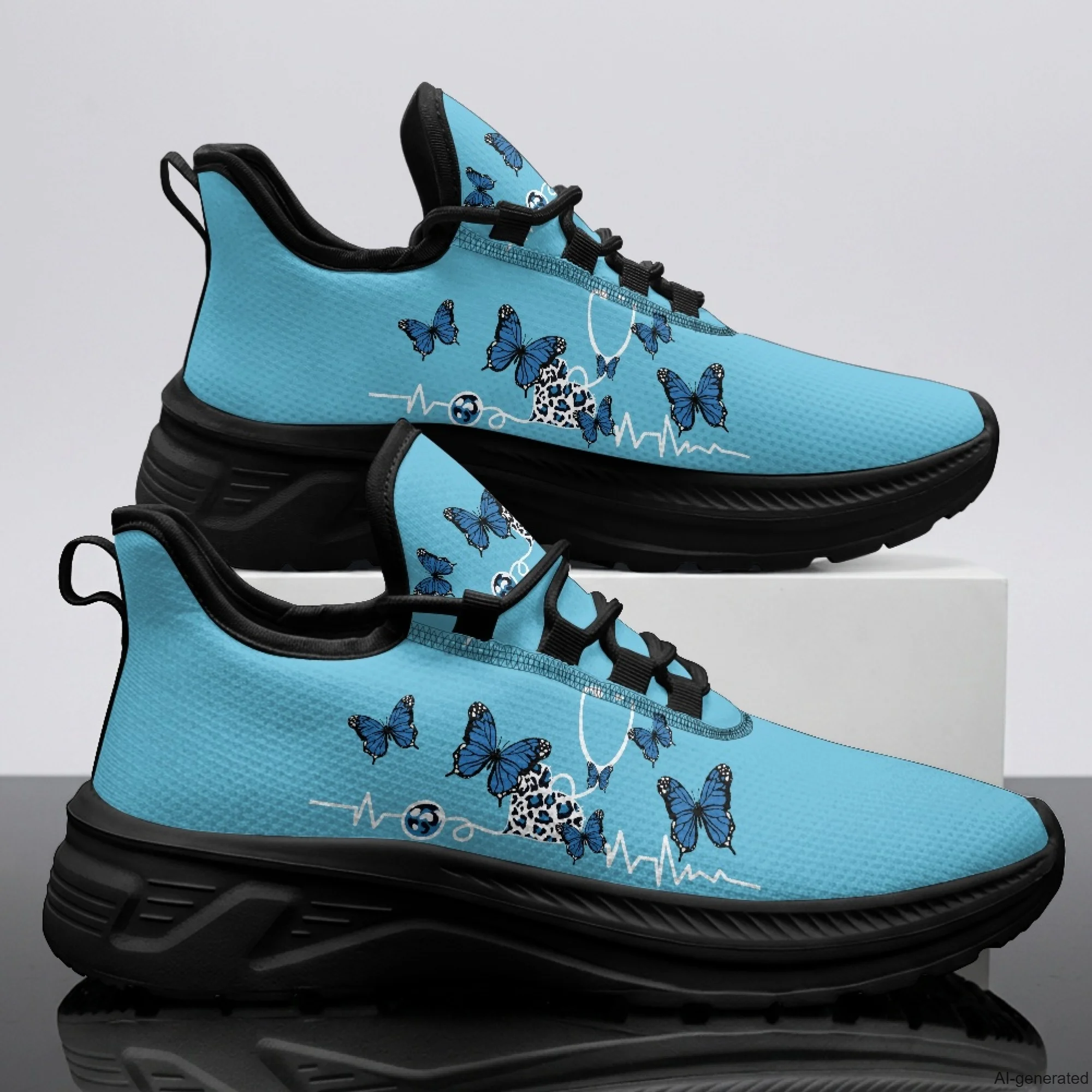 XIXIRIMIDO Womens Walking Shoes Nurse Shoes Nurse Sneakers Mens Gym Sports Casual Fashion Shoes Nurse Pattern Shoes 35-48